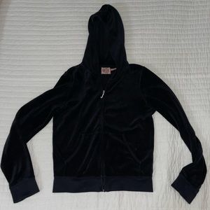 Juicy couture terry cloth zip up